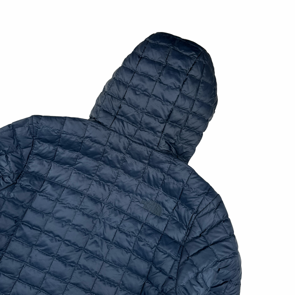 North Face Navy Thermoball Down Jacket - Medium