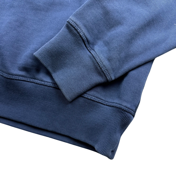 Stone Island 2011 Dark Blue Cotton Crewneck Sweatshirt - Medium