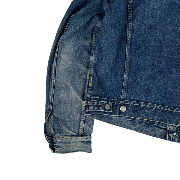 Armani Jeans 2000's Multi Pocket Denim Jacket - Medium