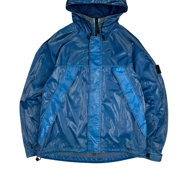 Stone Island 2012 Blue Prismatica Hooded Jacket - XL