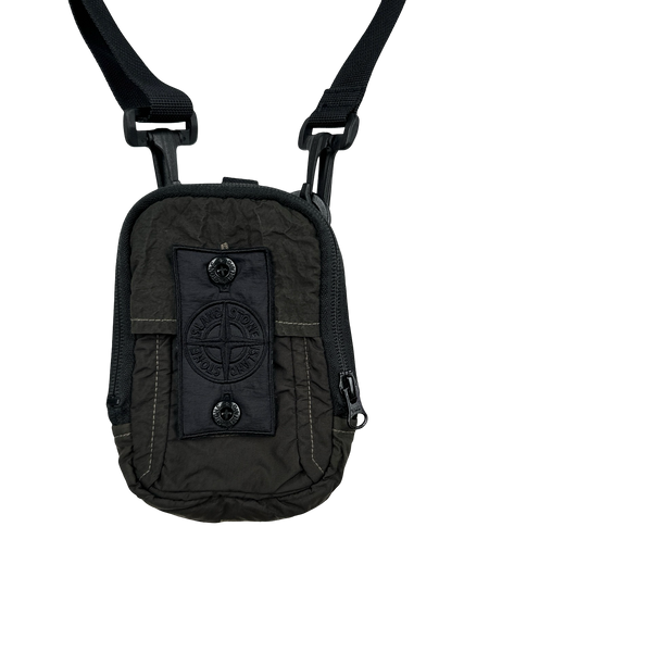 Stone Island 2019 Shadow Project Green Nylon Metal Bag