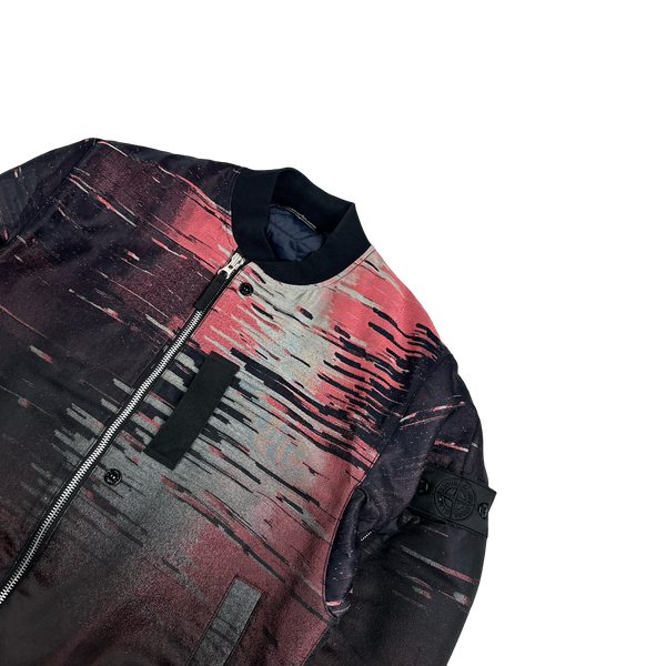 Stone Island 2017 Big Loom Shadow Project Bomber Jacket - Medium