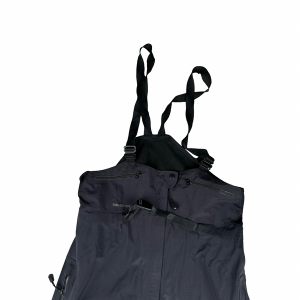 Arcteryx Black Goretex Full Leg Zip Ski Overalls - Medium