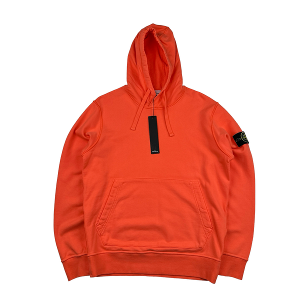 Stone Island Coral Pullover Hoodie - Large