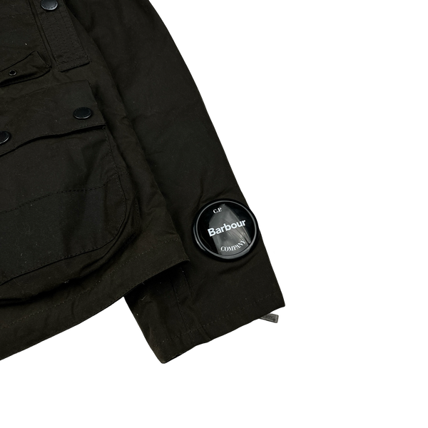 CP Company x Barbour Multi Pocket 500 Mille Waxed Jacket - XS