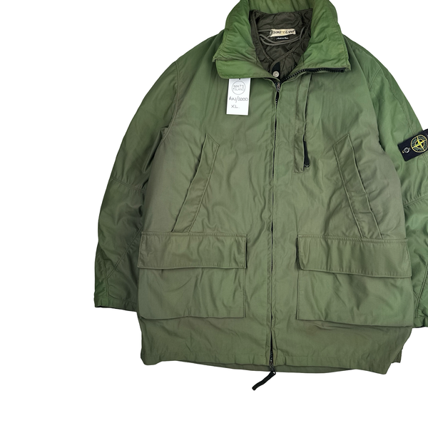 Stone Island Nylam Green Vintage AW2000 Rare Jacket - XL