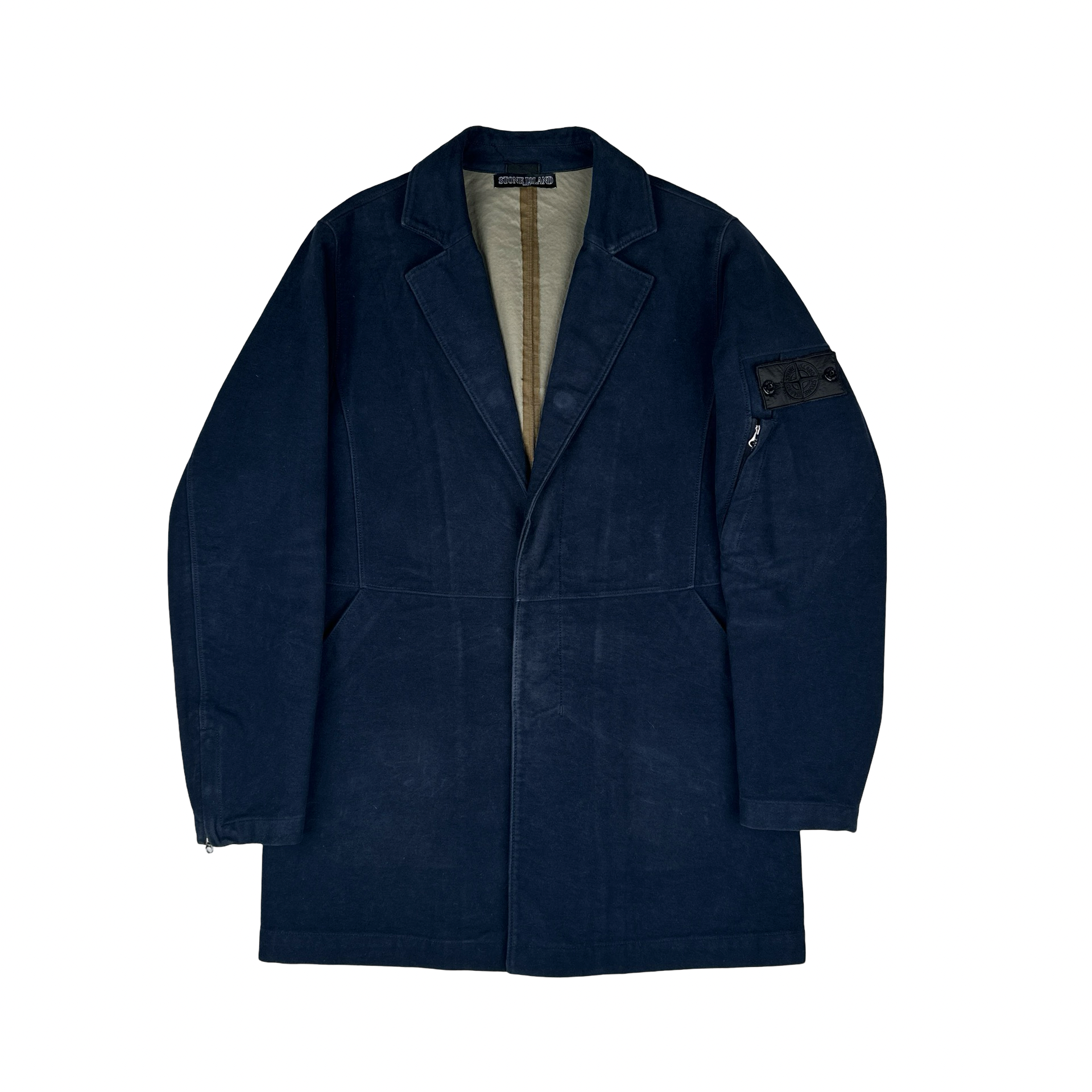 Stone Island Shadow Project Navy Cotton Moleskin R Jacket - Medium 