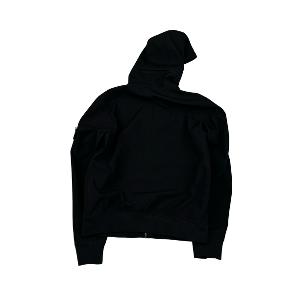 Stone Island 2019 Black Light Soft Shell R Jacket - Small