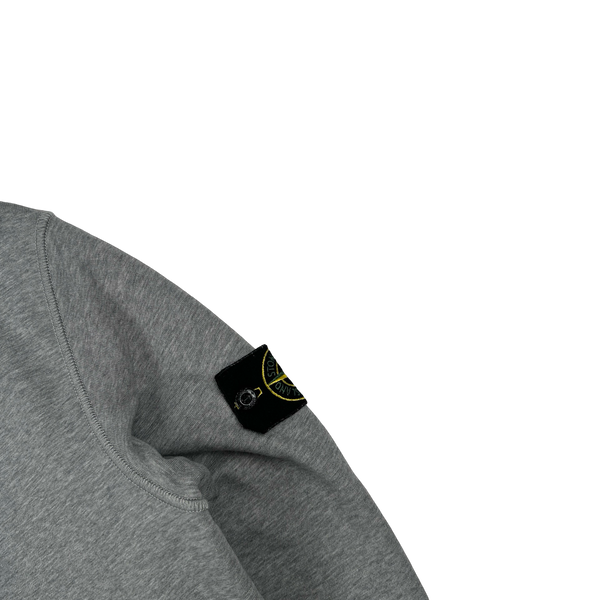 Stone Island 2023 Grey Crewneck Sweatshirt - Medium