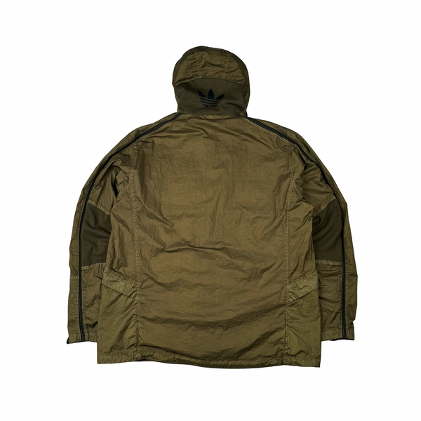 CP Company x Adidas  Khaki Explorer Chrome Goggle Jacket - XL