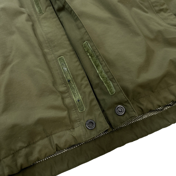 North Face Khaki Dual Layer 3 in 1 HyVent Rain Jacket - XL