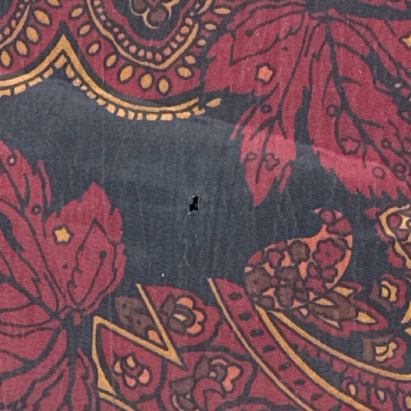 Stone Island X Supreme 2015 Nylon Metal 5C Printed Anorak Red Jacket - Small