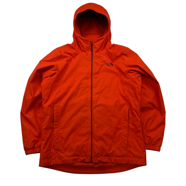 North Face Orange Quest Padded Jacket - Large
