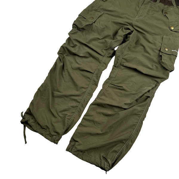 Barbour X And Wander Khaki Cargo Hiking Trousers - Medium