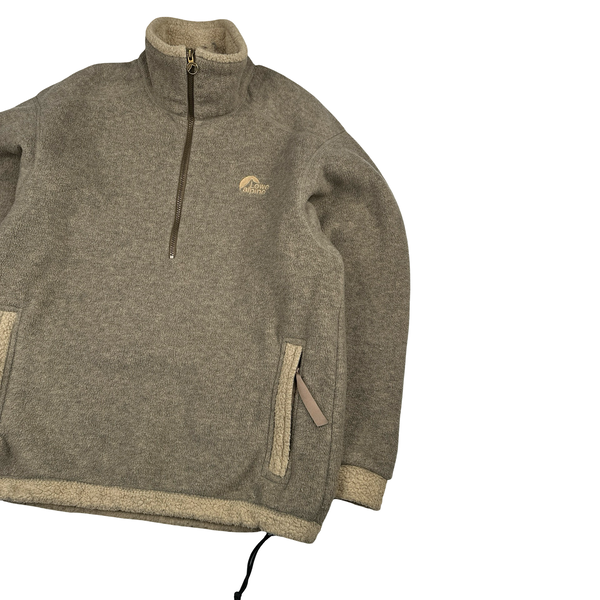 Lowe Alpine Alutian Brown Heavyweight Fleece Jumper - Small