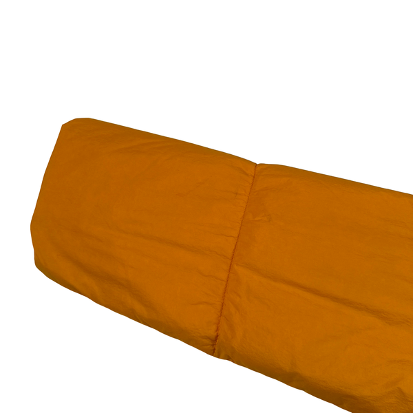 Stone Island 2017 Orange Crinkle Reps Puffer Jacket - Small