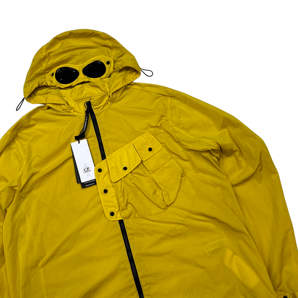 CP Company Yellow Chrome R Goggle Jacket - XXL