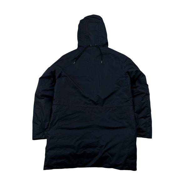 Micro m utility lens parka long jacket hotsell