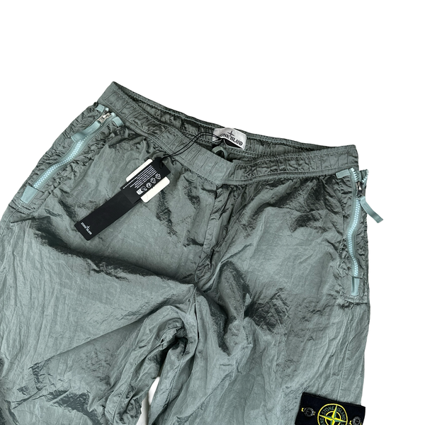Stone Island 2023 Grey Nylon Metal Econyl Trousers - XL