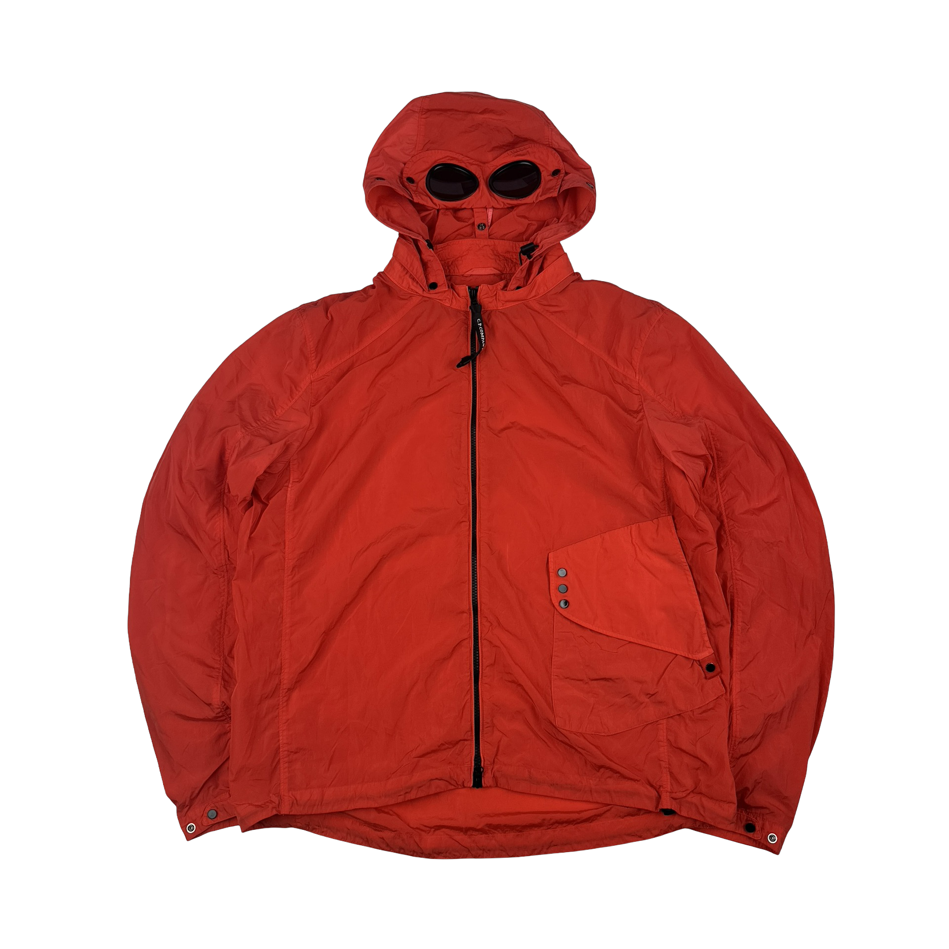 ジャケット・アウター C.P. company Chrome Goggle Jacket CP Company Orange Chrome Goggle Jacket - XXL – Mat's Island