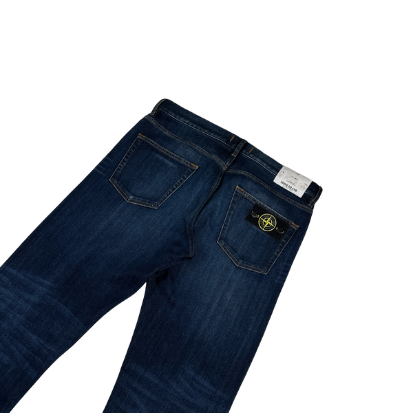 Stone Island 2017 RE-T Dark Wash Denim Jeans - 34"