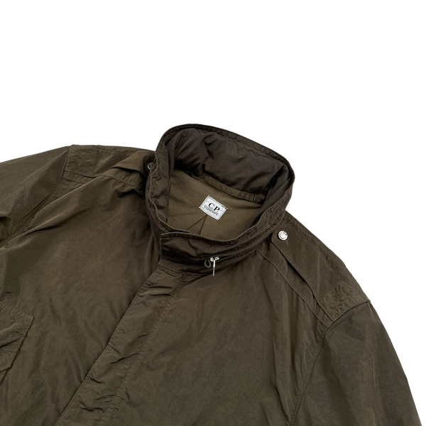 CP Company 2007 Khaki Chrome Nylon Field Jacket - XXL