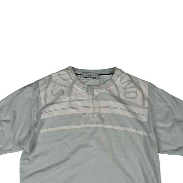 Stone Island 2022 Graphic Print T Shirt - Small