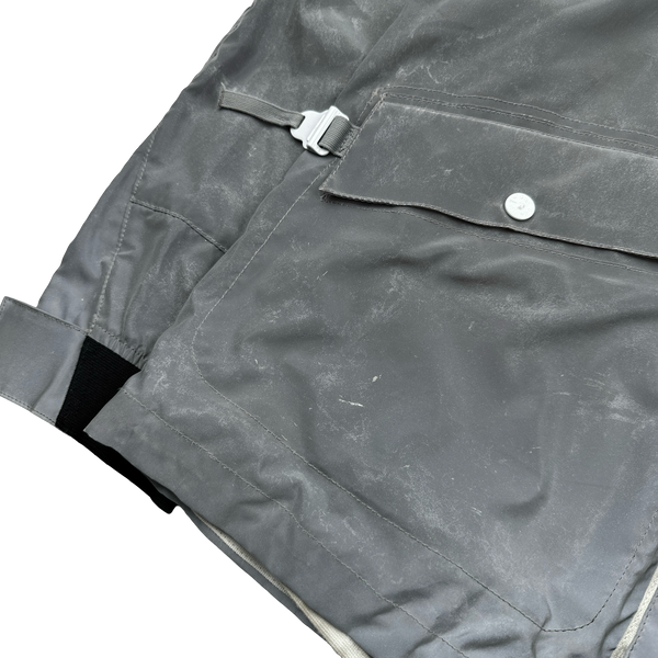 Stone Island 2011 Rare Archive Silver Reflective Jacket - Large