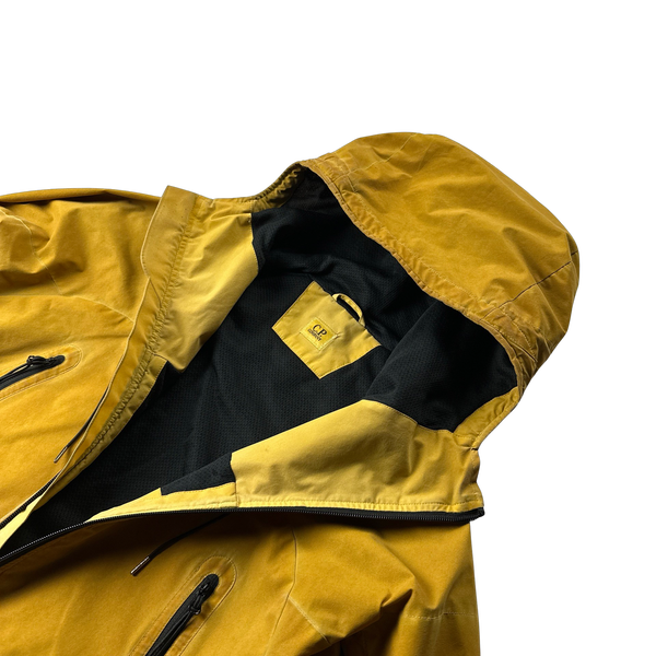 CP Company Yellow Re Colour Pro Tek Jacket - Medium