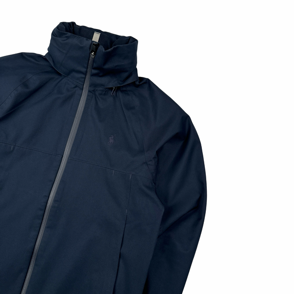 Ralph Lauren Performance Navy Smart Water Resistant Nylon Jacket - XS