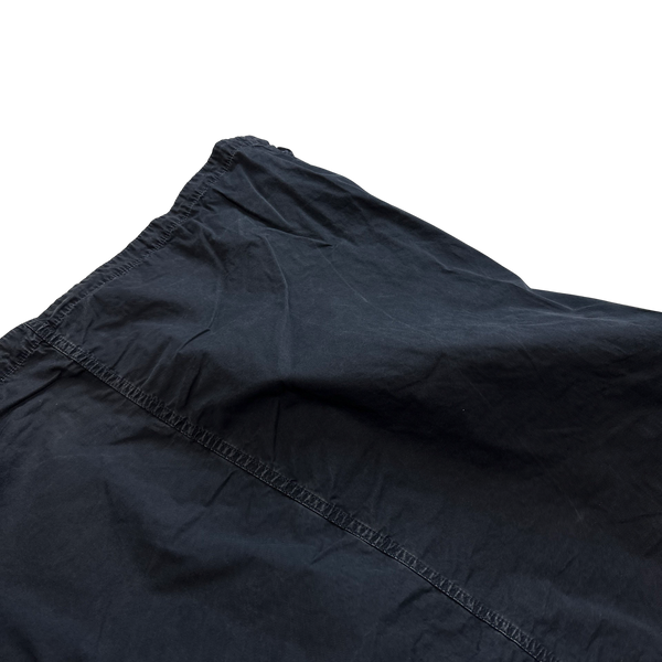 Stone Island Navy Hooded Cotton Overshirt Jacket - Medium