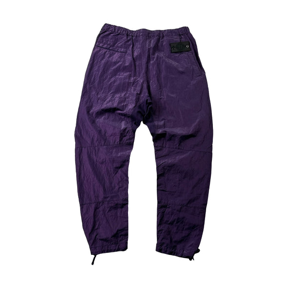 Stone Island Purple Nylon Metal Shadow Project Trousers - Large