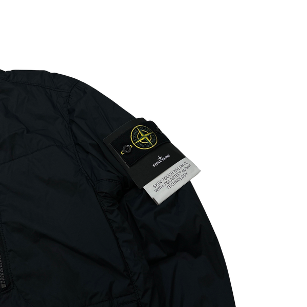 Stone Island Black Nylon Skin Touch TC Polartec Jacket - Small