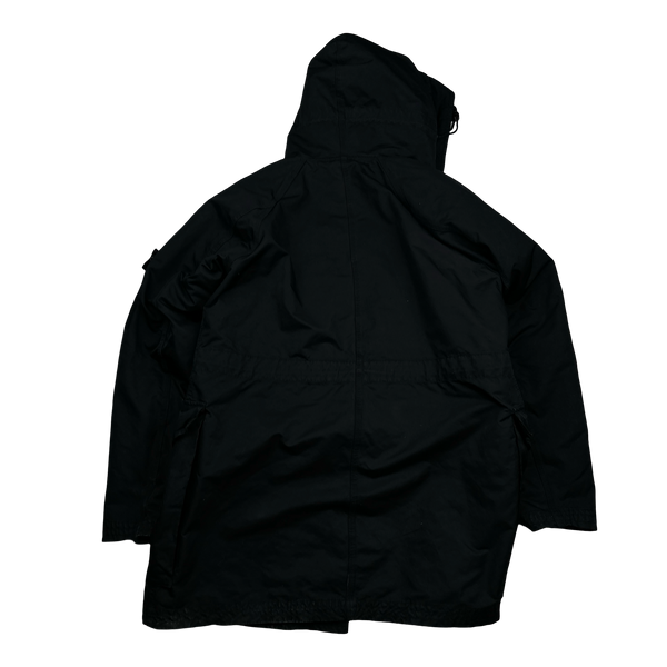 Stone Island 2009 Black David TC Down Lined Jacket - XL