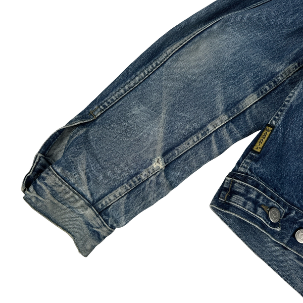 Armani Jeans 2000's Multi Pocket Denim Jacket - Medium