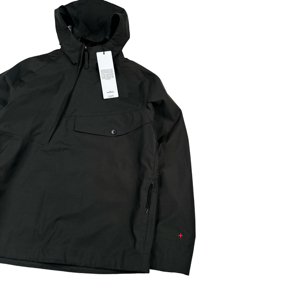 Stone Island 2021 Dark Grey Jacquard Marina 3L Jacket - Medium