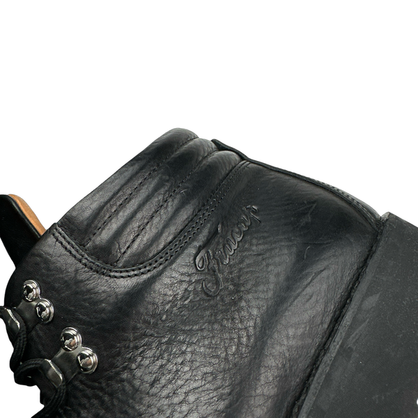 Fracap Roccia Black Leather Vibram Sole Boots - UK 9