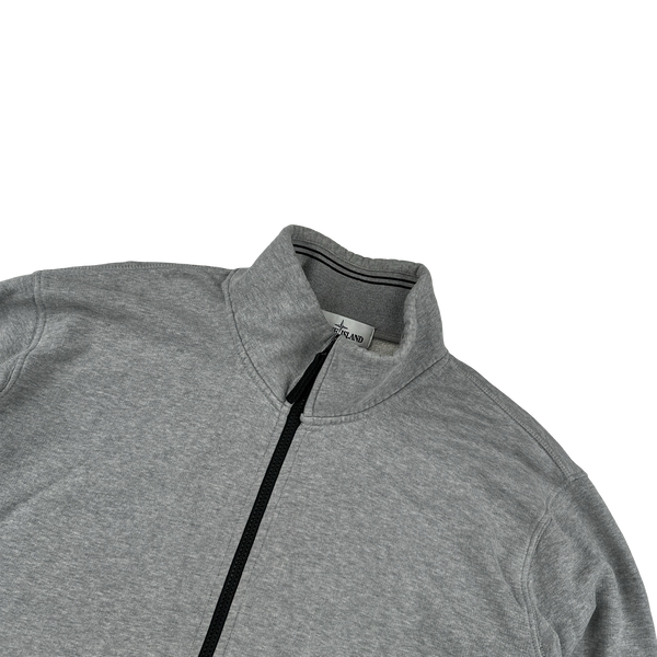 Stone Island 2016 Grey Zipped High Neck Jumper - 3XL
