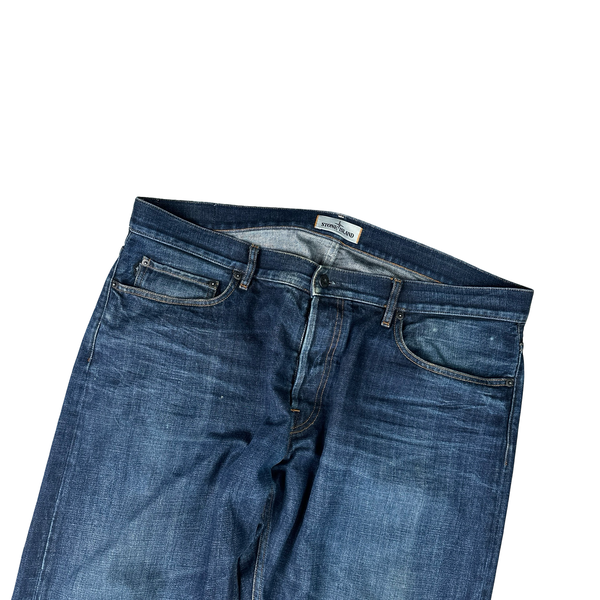 Stone Island 2014 Dark Denim RE-T Fit Trousers - 40"