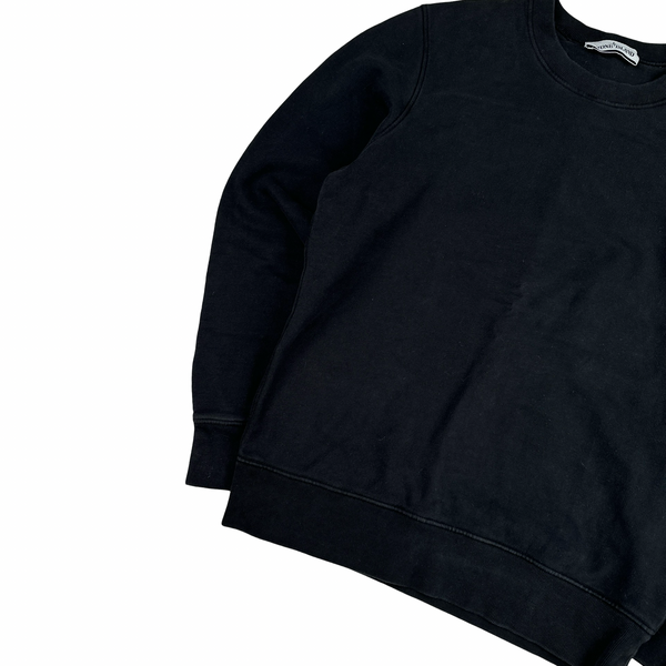Stone Island 2021 Black Crewneck Sweatshirt - Medium