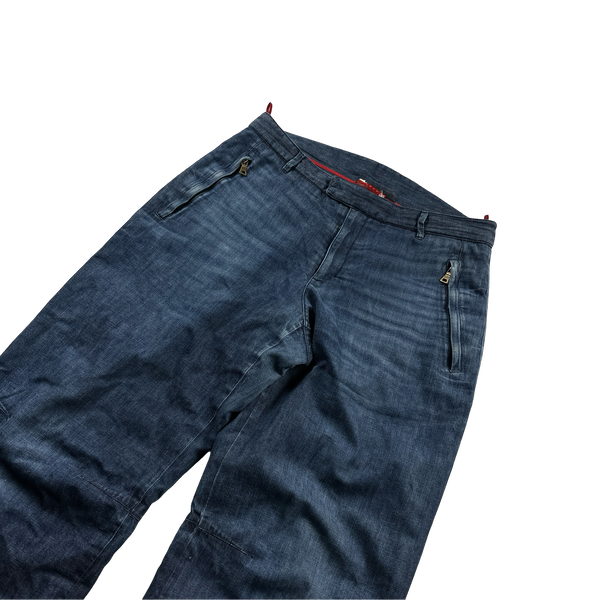Prada Denim Archive Baggy Fit Ski Trousers - 34