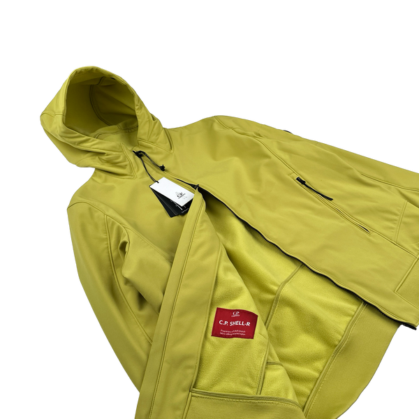 CP Company Chartreuse Soft Shell R Jacket - XXL