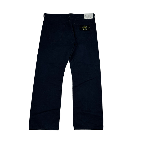 Stone Island 2012 Navy Denim RE Trousers - 34"
