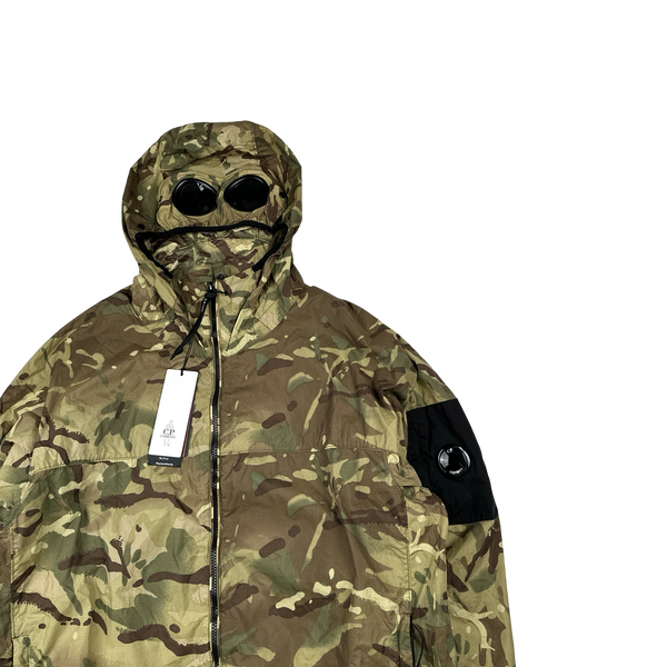 CP Company Re Print Camo Goggle Hooded Jacket - 3XL
