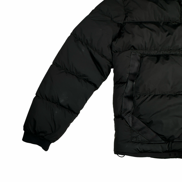 CP Company Black Nycra R Lens View Puffer Jacket - Medium