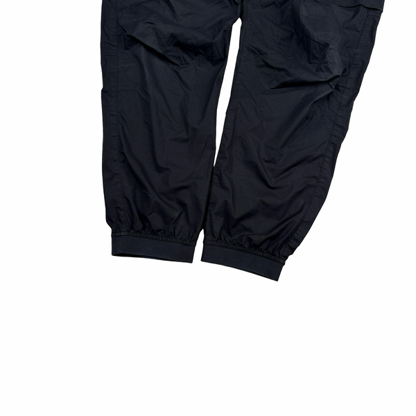 Stone Island 2023 Black RE Cotton Cargo Trousers - 34"
