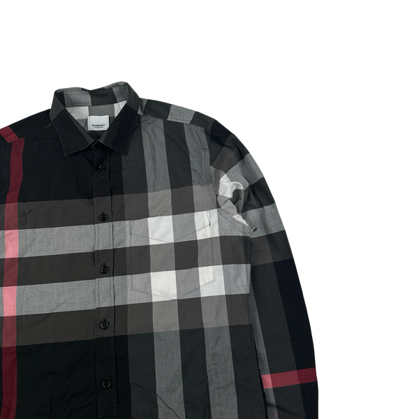 Burberry Nova Check Button Up Shirt - Medium