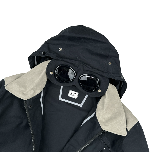 CP Company Black Ventile Goggle Jacket - Medium