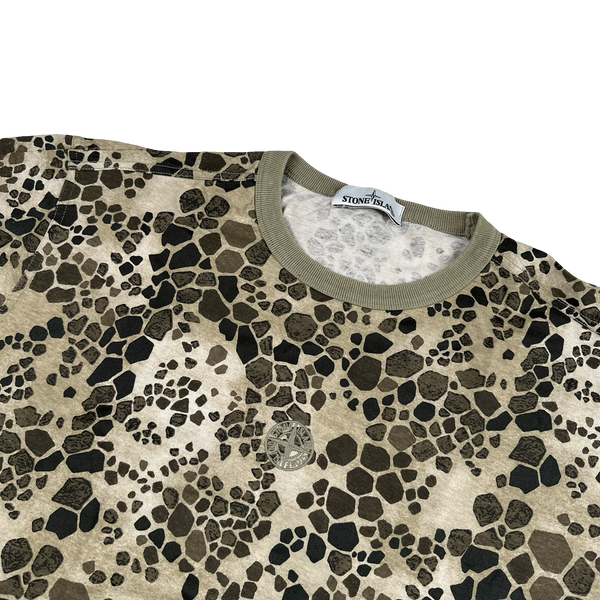 Stone Island 2018 Alligator Camo T Shirt - XL