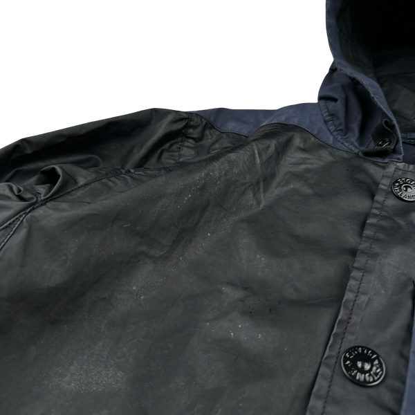 Stone Island 2013 Shadow Project Navy Gommato-R Hooded Jacket - Medium